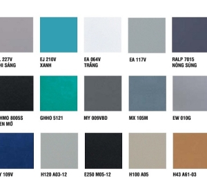 Tư vấn bảng màu 