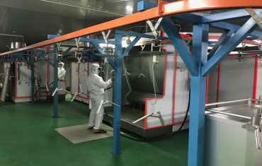 Sơn tĩnh điện là gì?  Nguyên lý và Quy trình thi công sơn tĩnh điện.